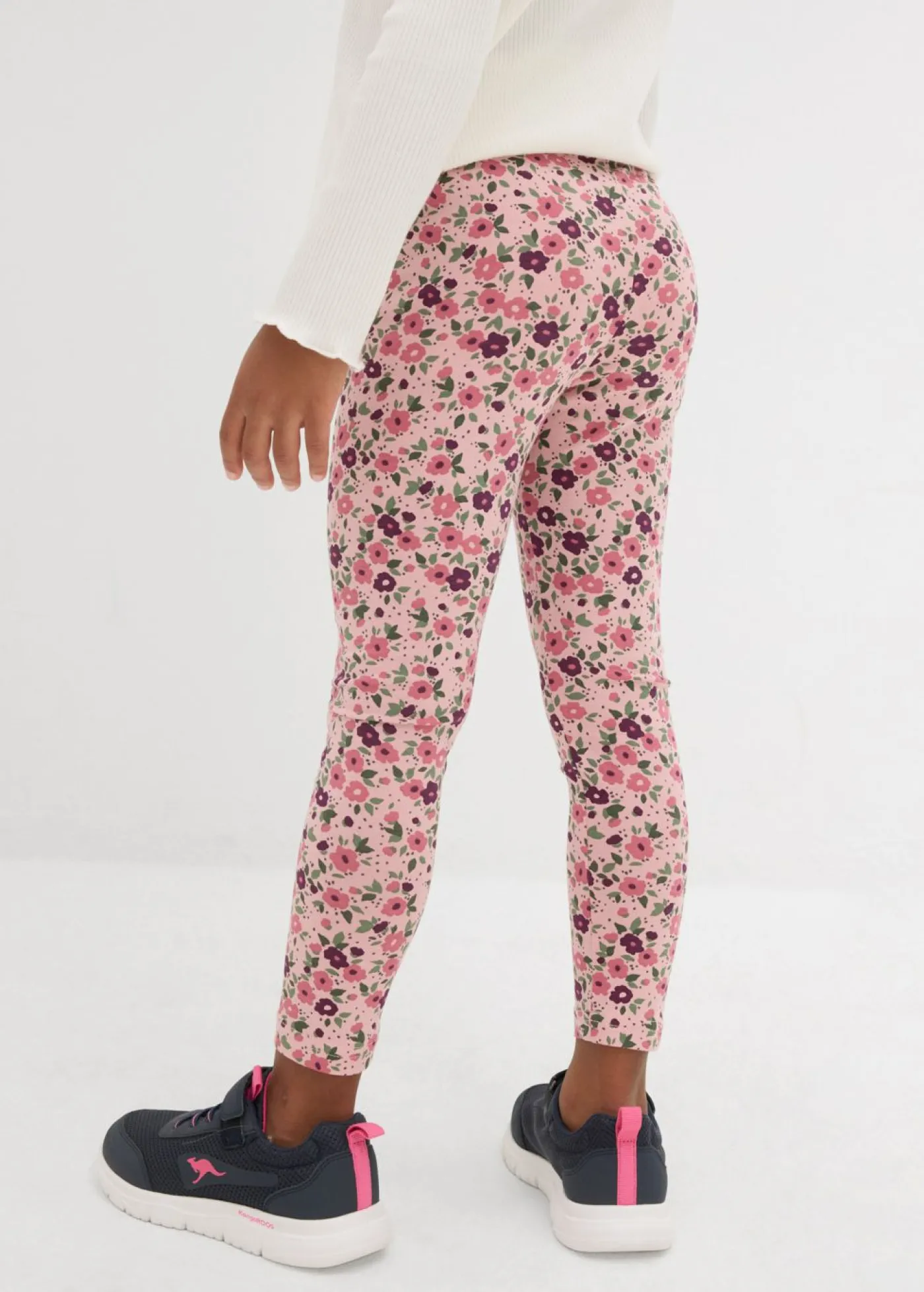 Niños bonprix bonprix Leggings confeccionados con una mezcla de algodón ecológico orgánico (2 unidades)