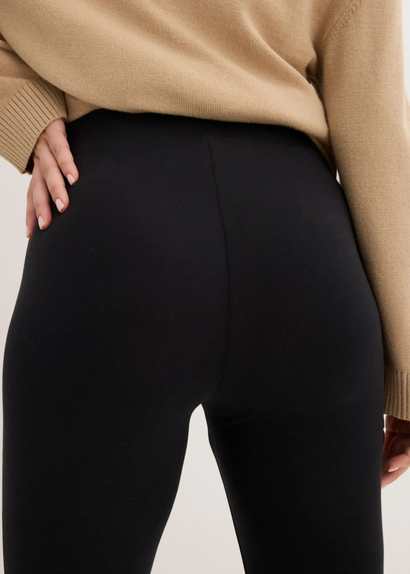 bonprix bonprix Pantalones>Leggings de algodón Negro
