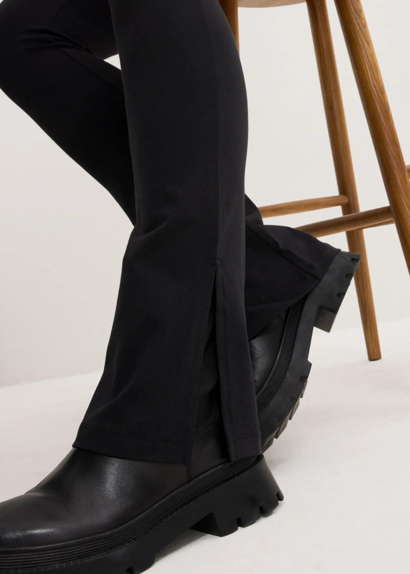 bonprix bonprix Pantalones>Leggings de algodón Negro