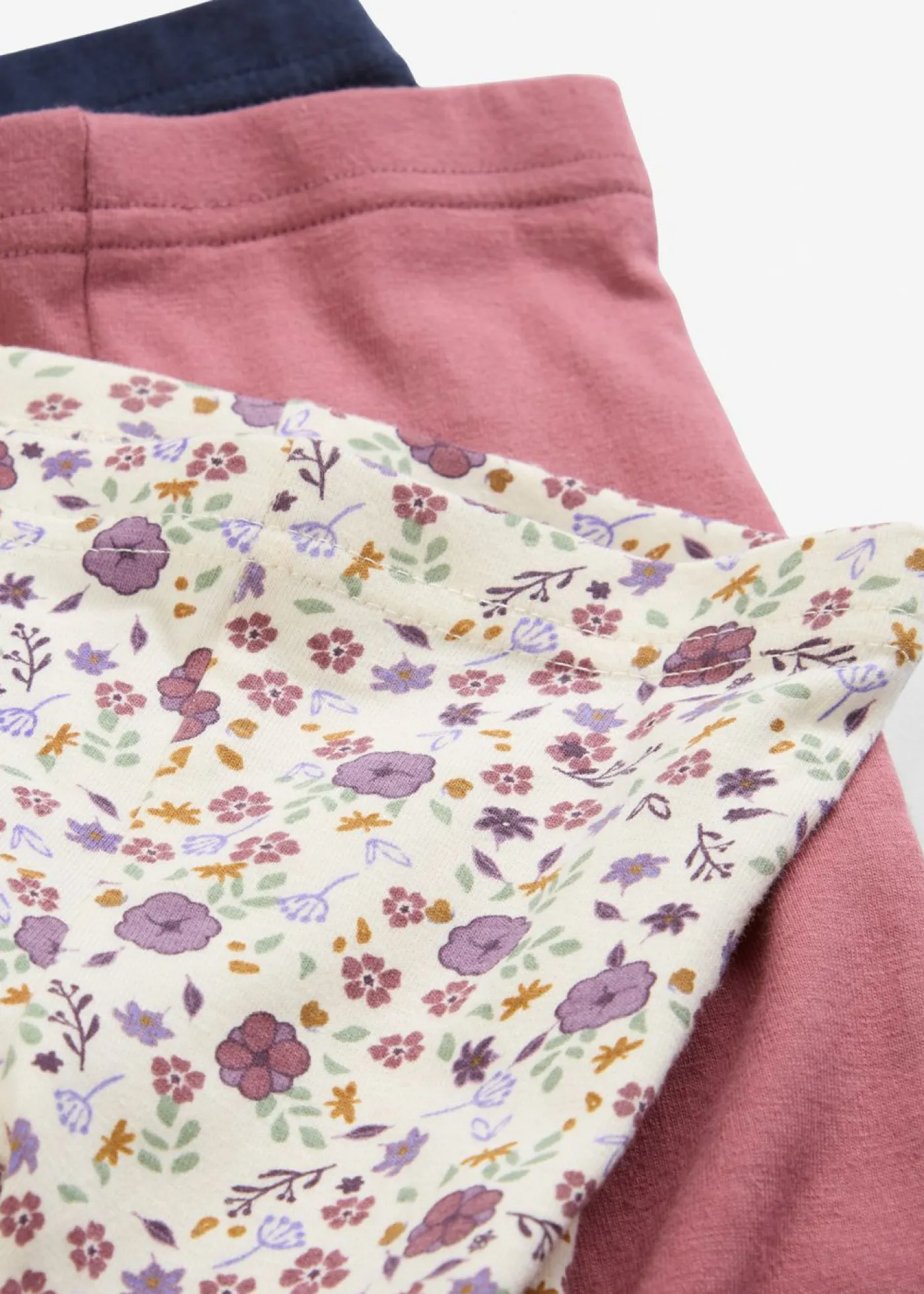 Niños bonprix bonprix Leggings de algodón orgánico puro (3 unidades)