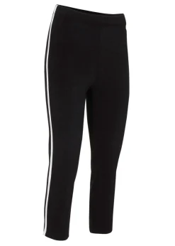 bonprix bonprix Básicos|Pantalones>Leggings deportivos de largo 3/4 Negro