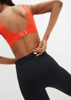 Mujer bonprix bonprix Leggings deportivos moldeadores con bolsillo y largo capri