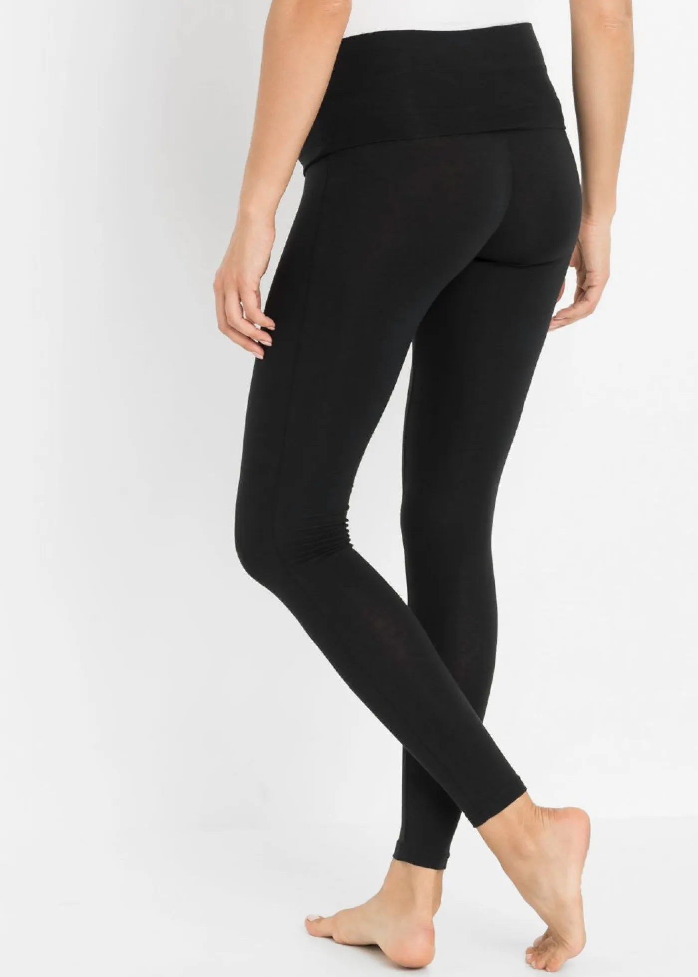 bonprix bonprix Premamá Y Lactancia|Ropa Para Dormir>Leggings premamá de algodón orgánico Negro