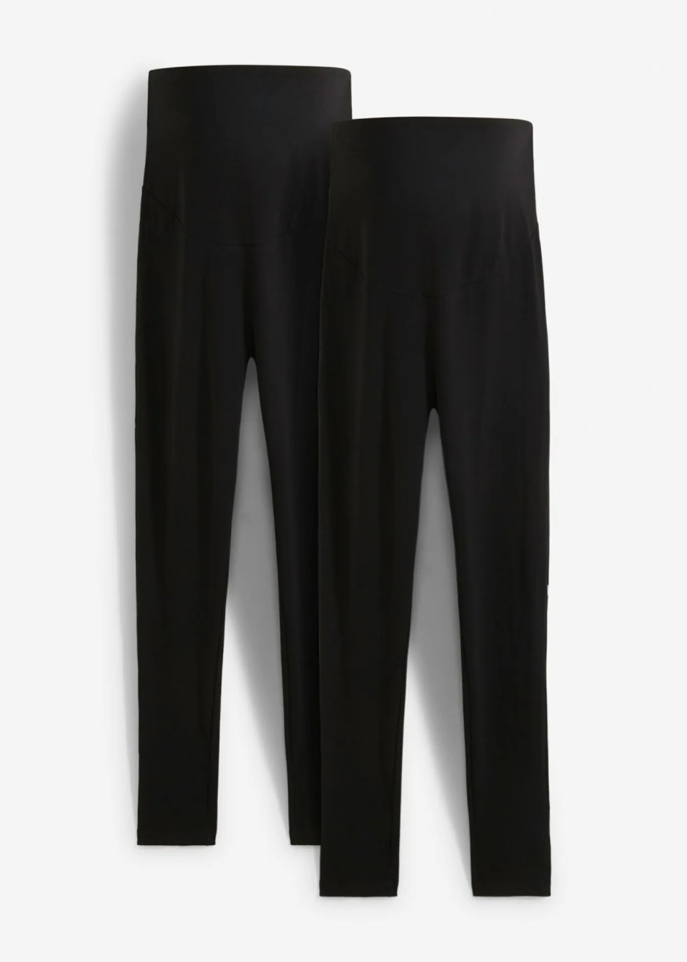 bonprix bonprix Premamá>Leggings premamá de algodón orgánico (2 unidades) Negro-negro