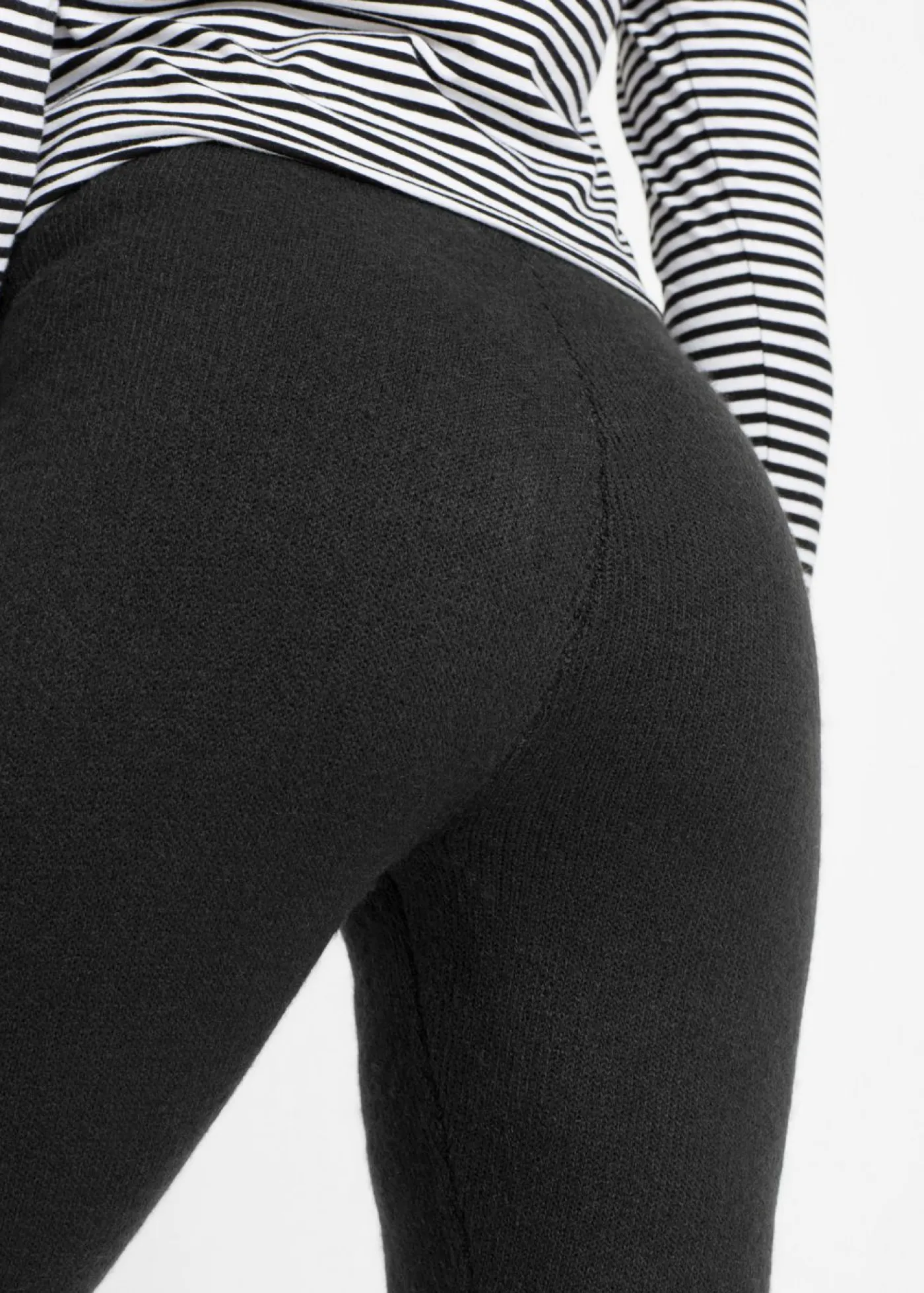 Mujer bonprix bonprix Leggings térmico con terminaciones en canalé