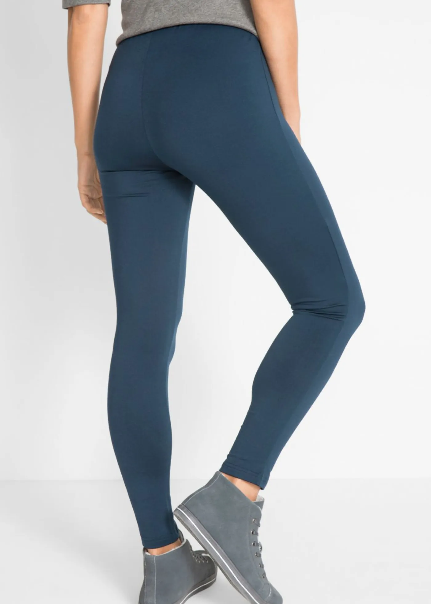 bonprix bonprix Ropa Térmica|Pantalones>Leggings térmicos con cinturilla cómoda Azul marino