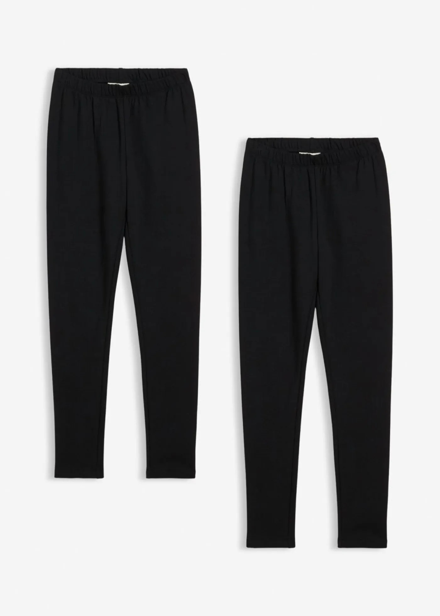 bonprix bonprix Ropa 9 A 16 Años·Pantalones Y Leggings|Ropa 9 A 16 Años·Packs De Ropa>Leggings térmicos (2 unidades) Negro