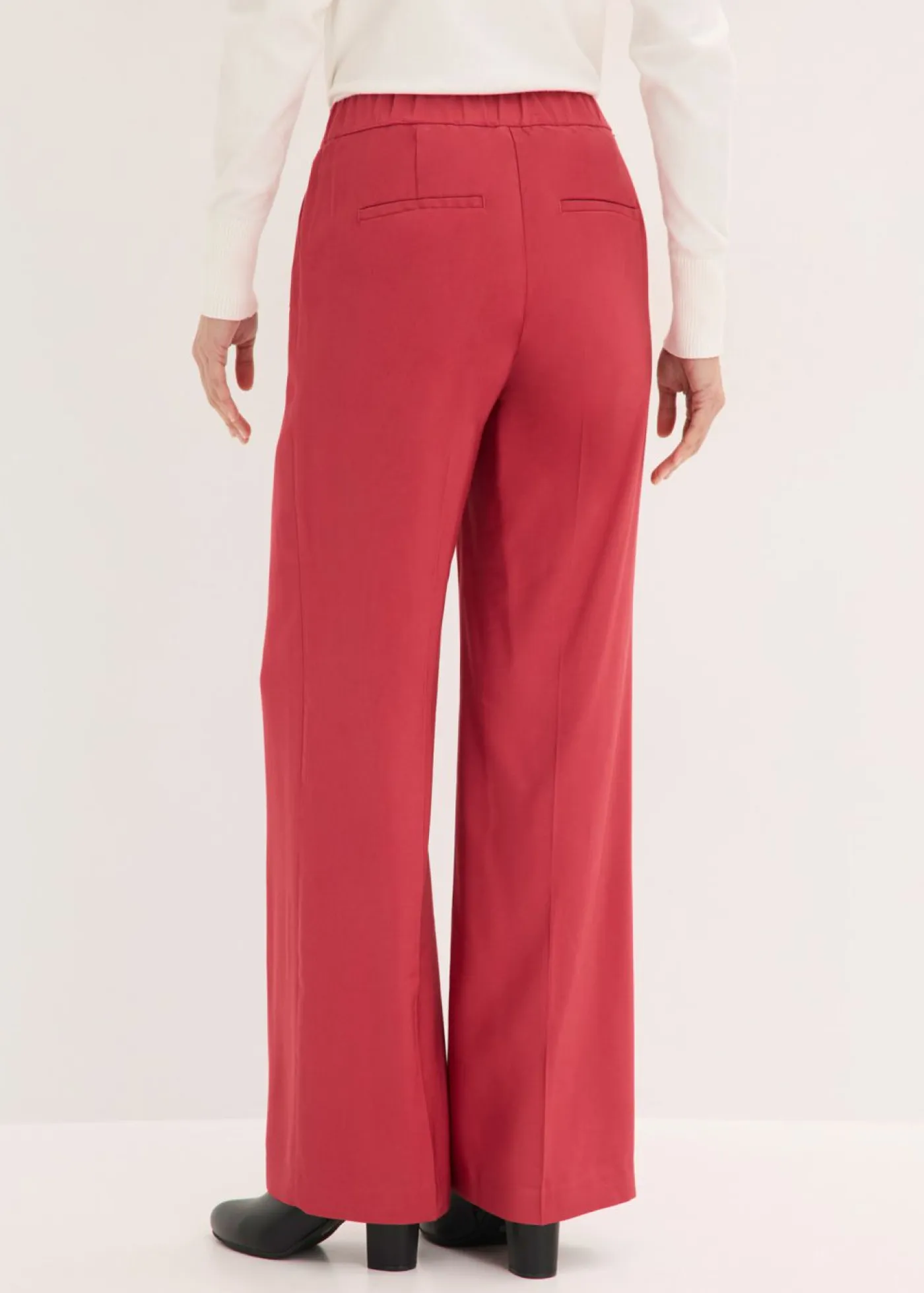 Mujer bonprix bonprix Ligero pantalón Marlene con viscosa