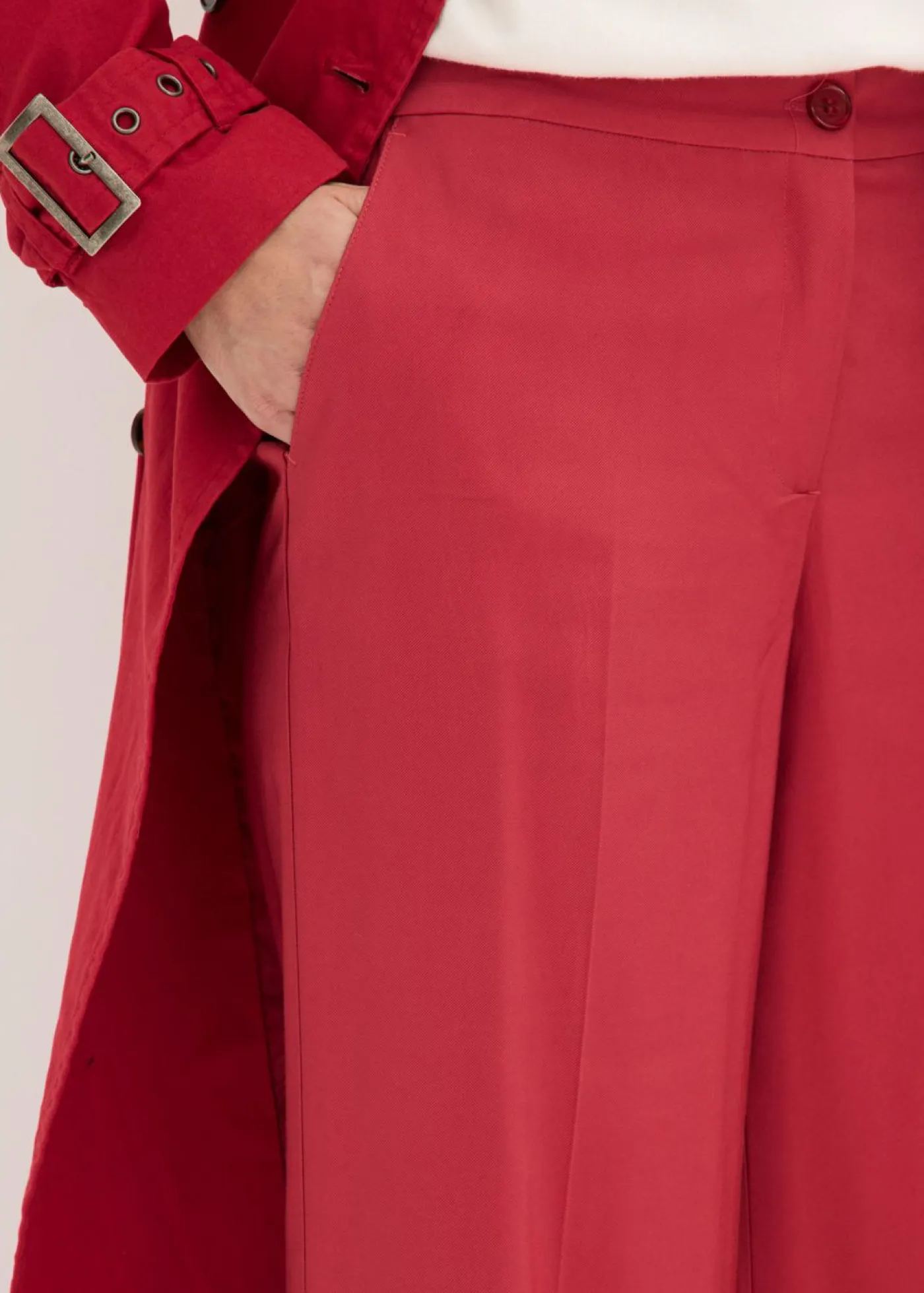 Mujer bonprix bonprix Ligero pantalón Marlene con viscosa