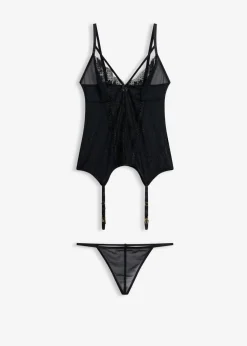 Mujer bonprix VENUS Liguero + tanga (conjunto de 2 piezas)