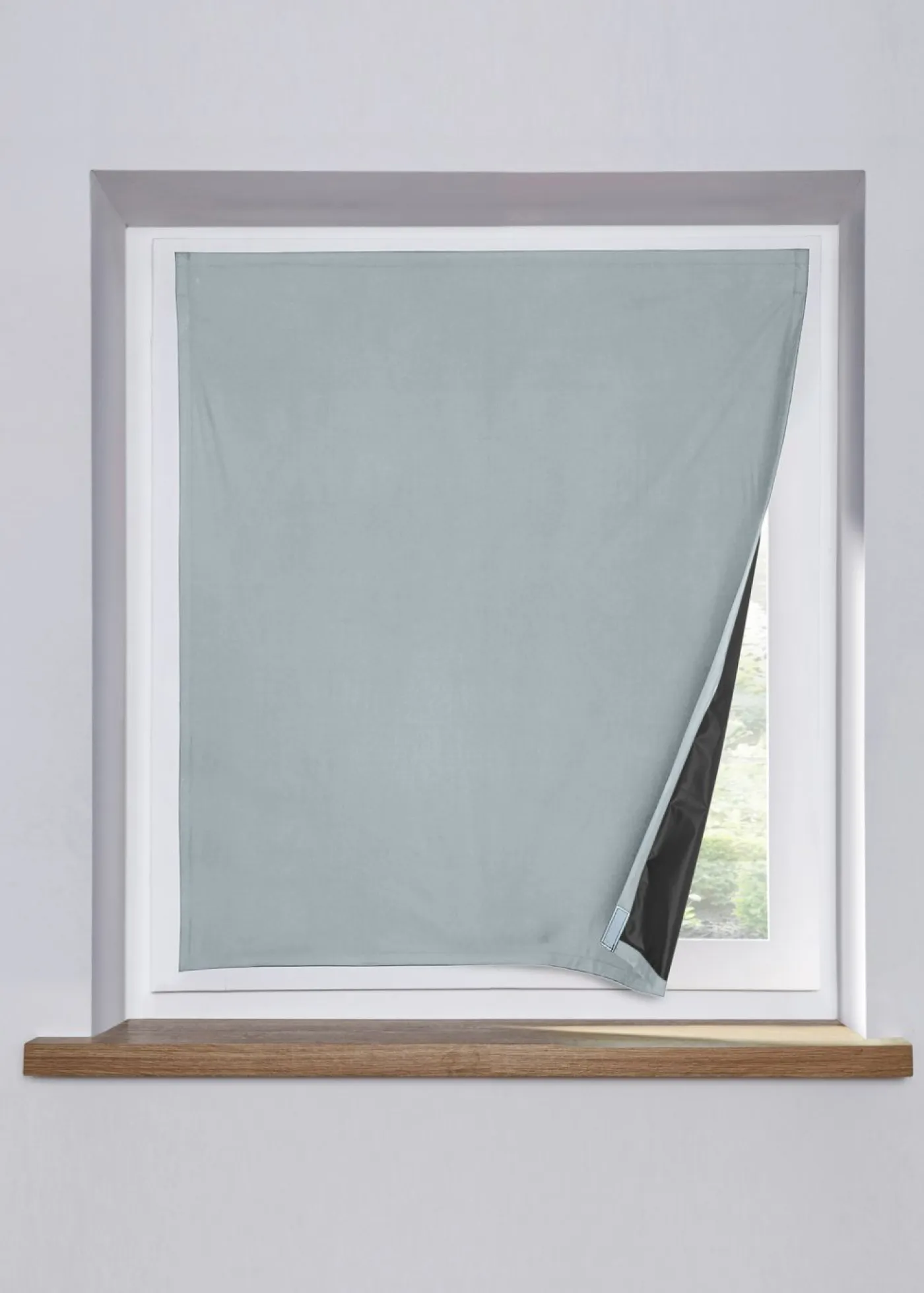 bonprix bonprix Cortinas Baratas|Cortinas Opacas>Lámina oscurecedora con cinta velcro Gris-plata