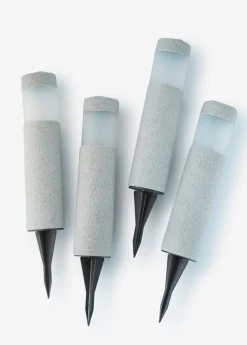 bonprix bonprix Lámpara decorativa solar para iluminación de caminos (4 unidades)