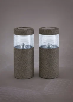 bonprix bonprix Lámpara solar decorativa para caminos (2 unidades)