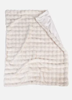 bonprix bonprix Colchas Y Cubrecamas>Manta de suave de pelo sintético Crema