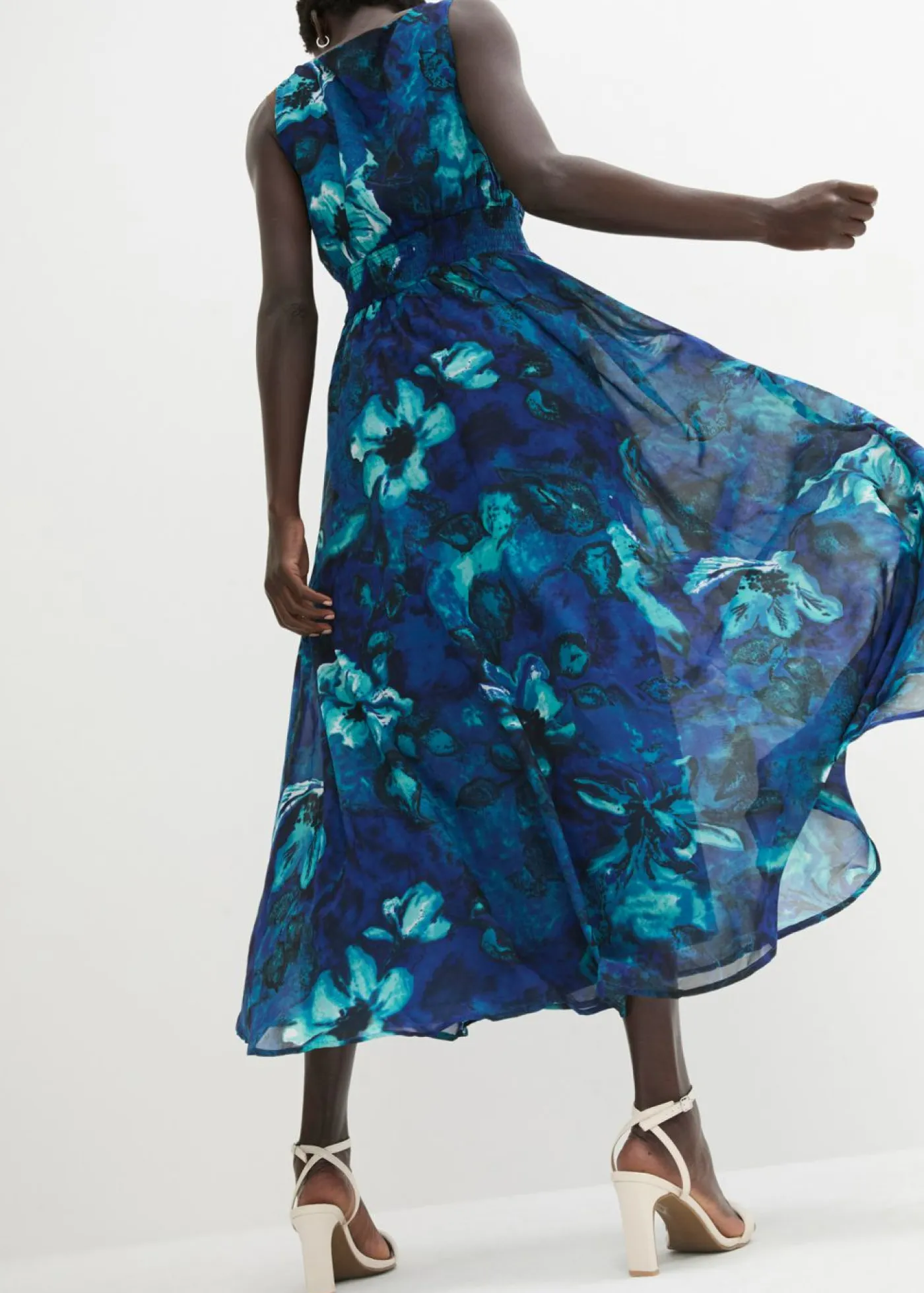 Mujer bonprix bonprix Maxivestido con estampado tropical