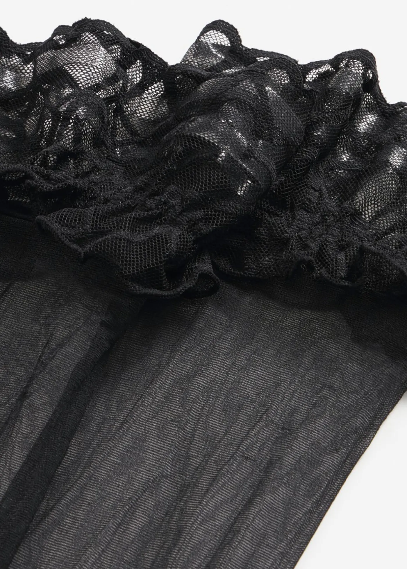 Mujer bonprix bonprix Medias sin liguero con encaje de 20 den