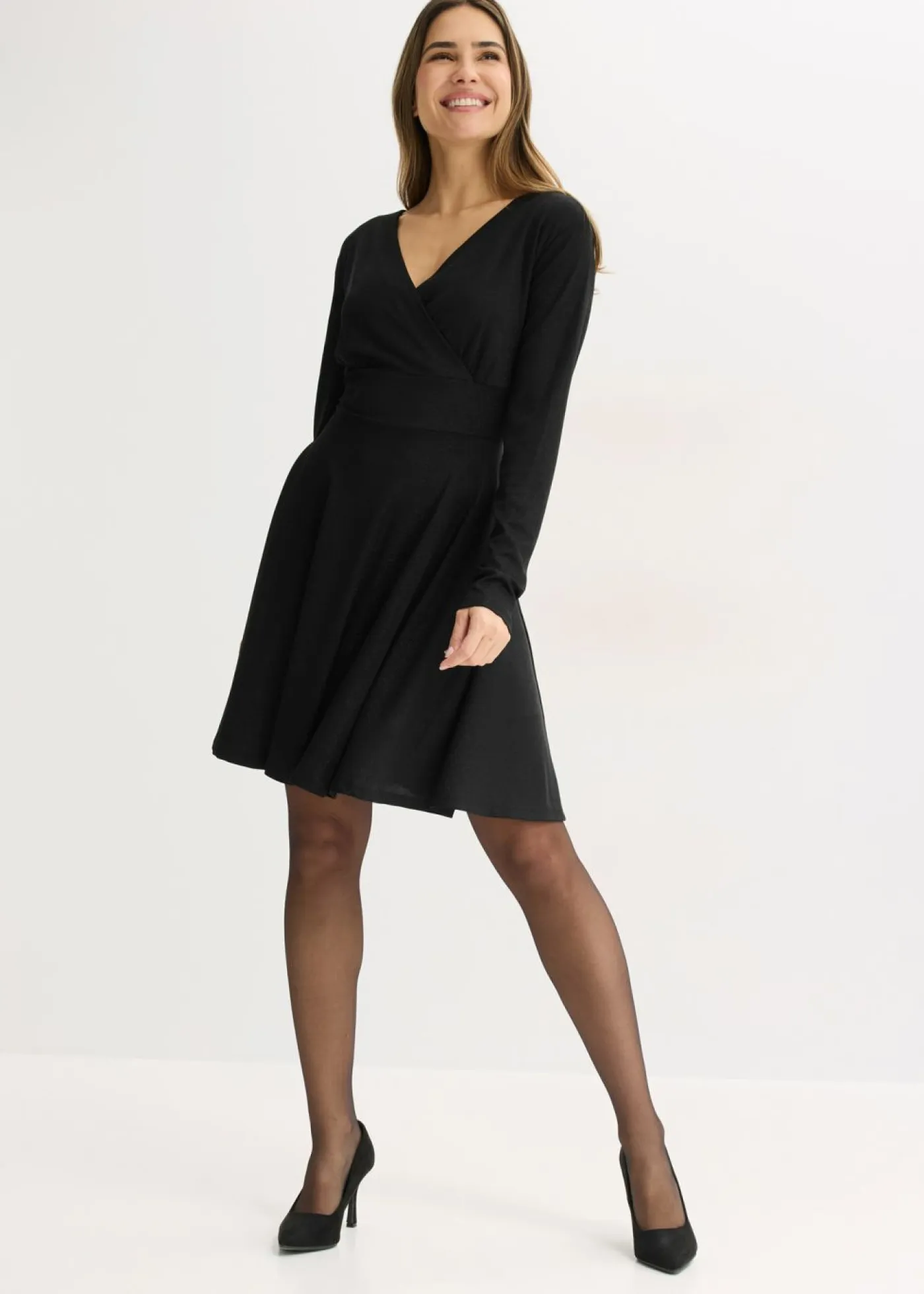 Mujer bonprix bonprix Medias sin liguero con encaje de 20 den