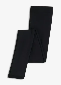 bonprix bonprix Ropa Interior Térmica|Pantalones>Medias térmicas con polar suave, 140 den Negro