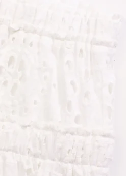 Mujer bonprix bonprix Minifalda con bordado calado