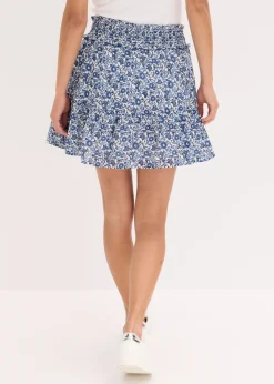 Mujer bonprix bonprix Minifalda de algodón ligero con diseño bohemio