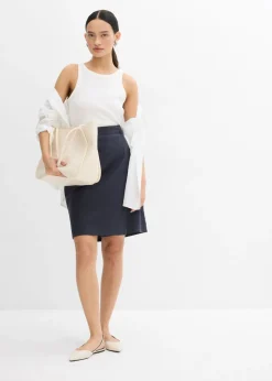 Mujer bonprix bonprix Minifalda de sarga