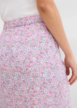 Mujer bonprix bonprix Minifalda de viscosa fluida