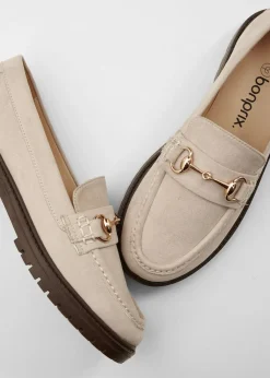 Mujer bonprix bonprix Mocasines chunky con hebilla