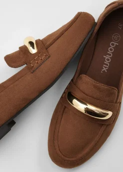 Mujer bonprix bonprix Mocasines con detalles metalizados