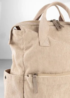 Mujer bonprix bonprix Mochila con aspecto de pana