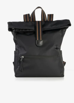 bonprix bonprix Novedades|Bolsos>Mochila con detalles en contraste Negro