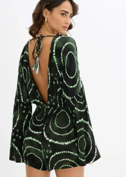 Mujer bonprix bonprix Mono corto de viscosa fluida