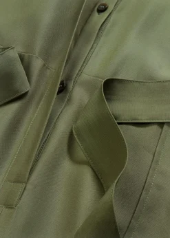 bonprix bonprix Monos>Mono de lyocell fluido Verde oliva