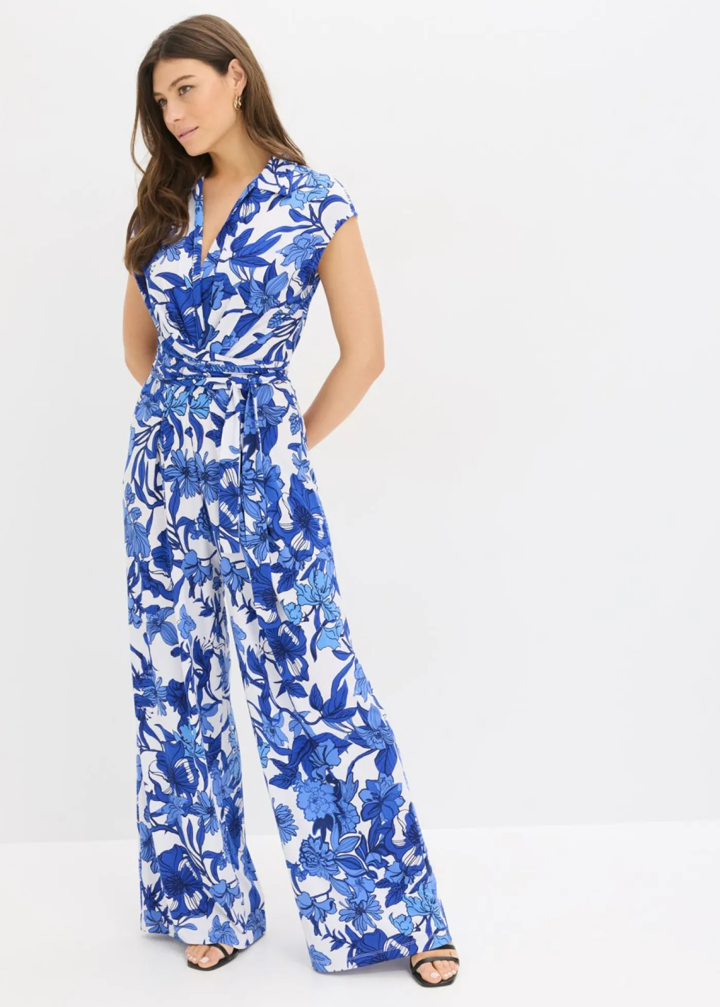 bonprix bonprix Monos|Novedades>Mono de punto Azul