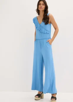 Mujer bonprix bonprix Mono de punto con volante