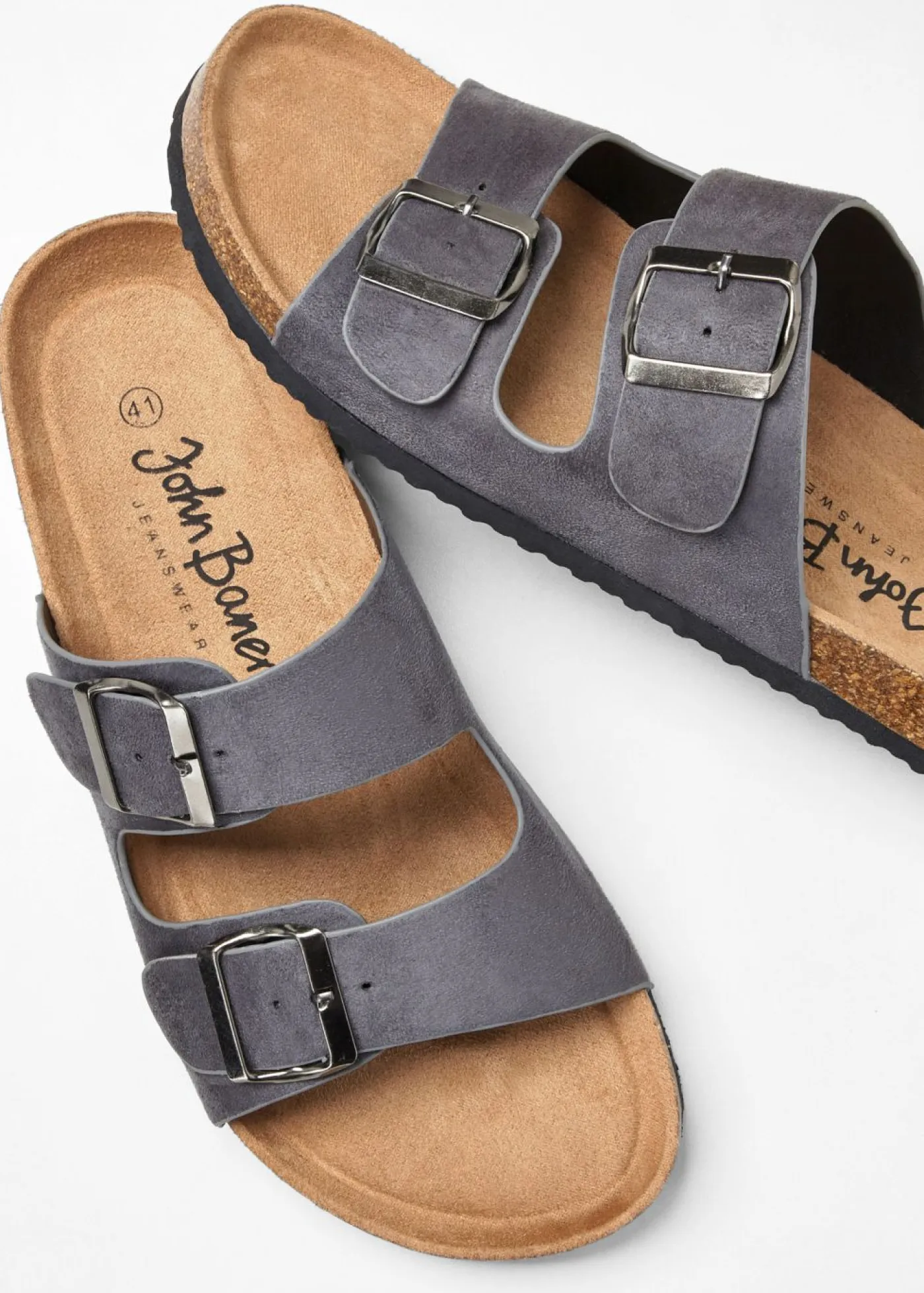 bonprix bonprix Niño·Zapatos|Sandalias>Mules Gris