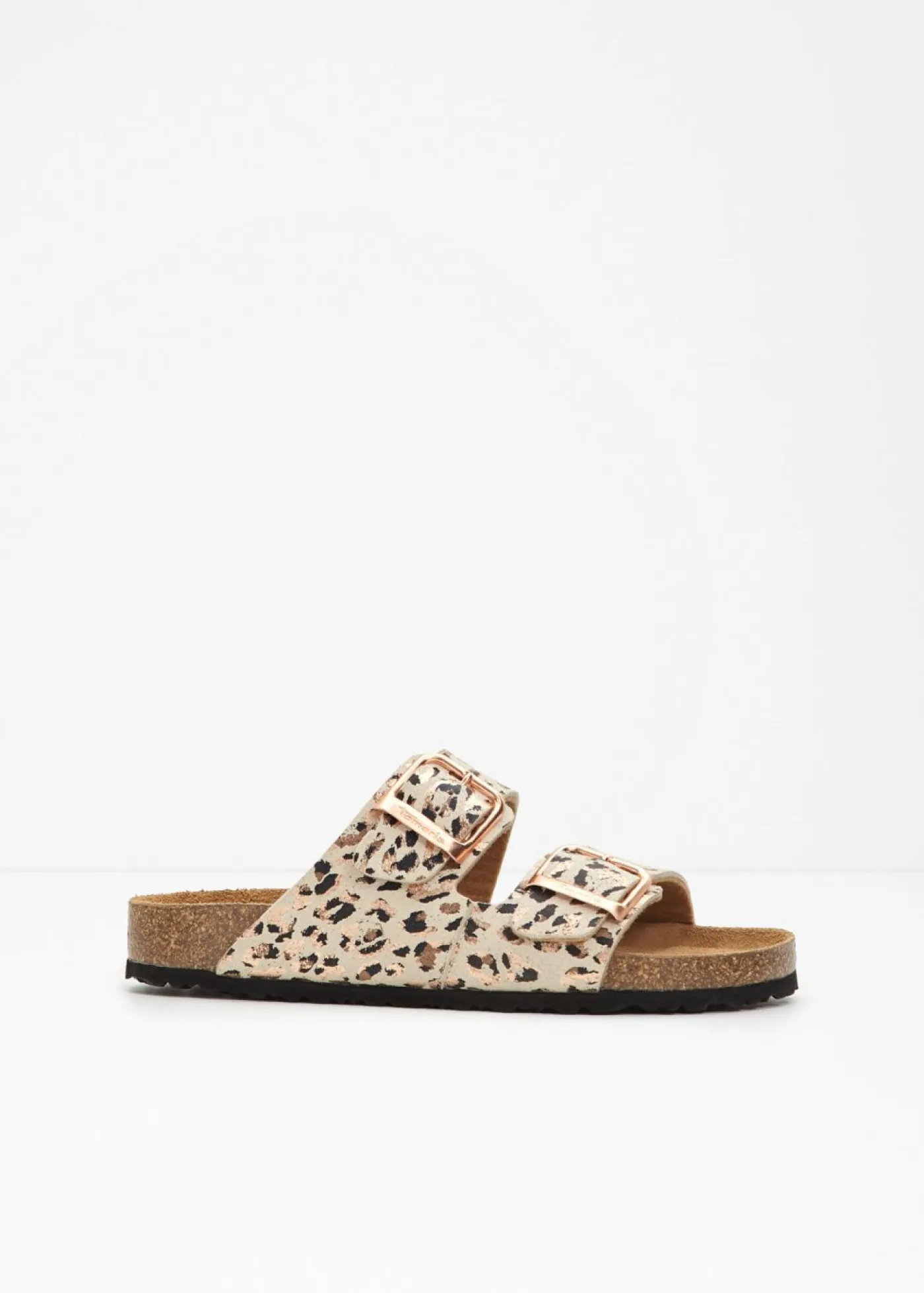 bonprix Tamaris Zapatos De Marca·Tamaris|Zapatos Primavera-Verano>Mules de Tamaris estampado leo beige