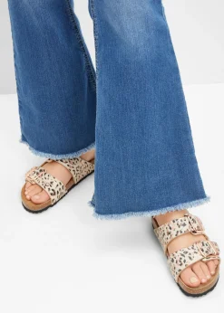 bonprix Tamaris Zapatos De Marca·Tamaris|Zapatos Primavera-Verano>Mules de Tamaris estampado leo beige