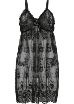 bonprix VENUS Corsés|Lencería>Negligé Negro