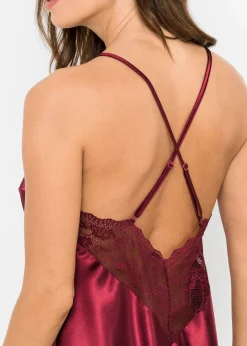 Mujer bonprix VENUS Negliglé de satén