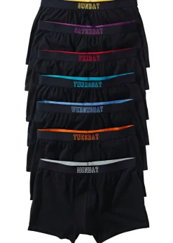 bonprix bonprix Bóxers|Ropa Interior·Bóxers>Pack de 7 boxer. Negro
