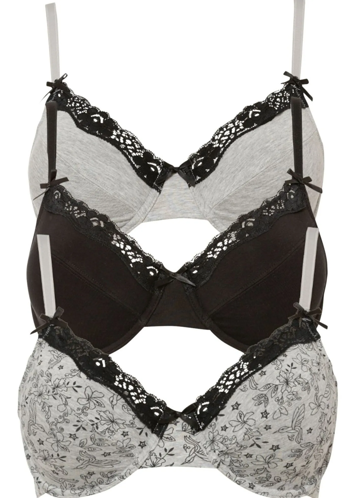 Mujer bonprix bonprix Pack de 3 sujetadores