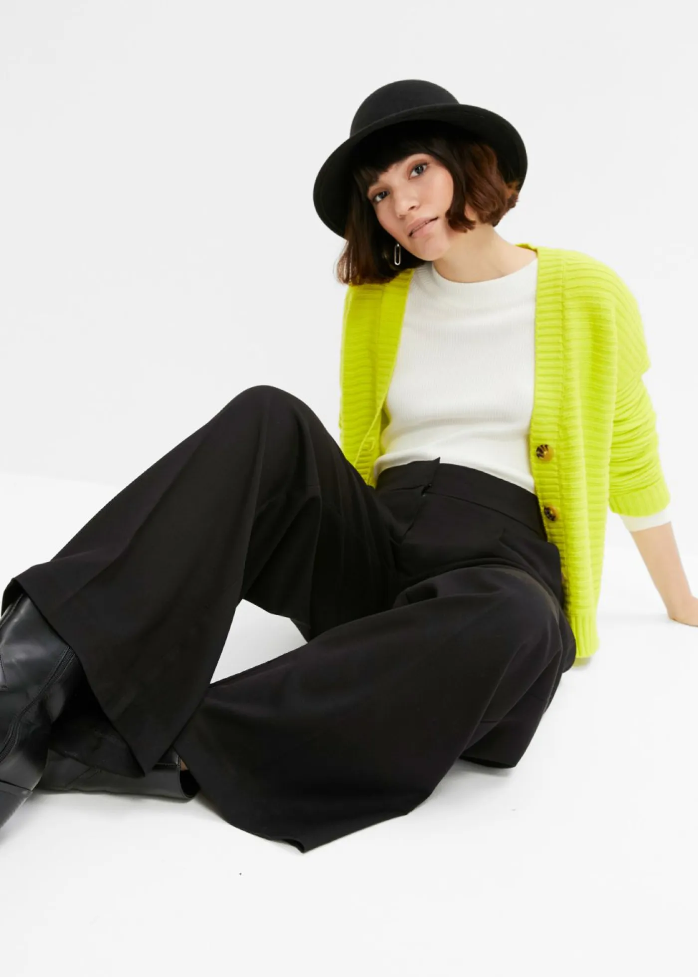 bonprix bonprix Pantalones>Pantalón Negro