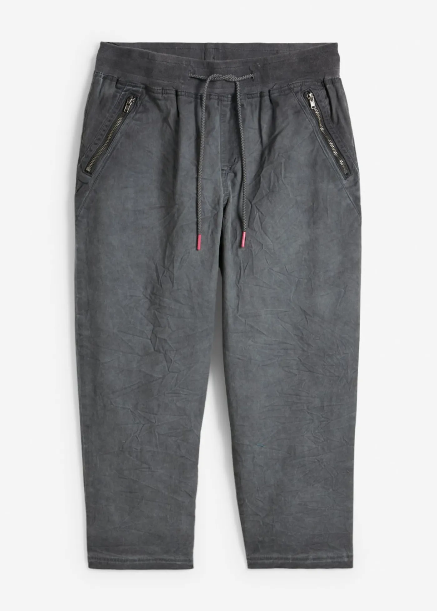 Mujer bonprix bonprix Pantalón 3/4 con cordón en contraste