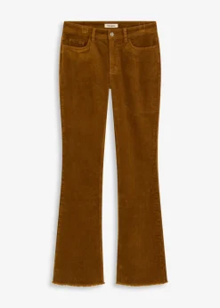 Mujer bonprix bonprix Pantalón acampanado de pana