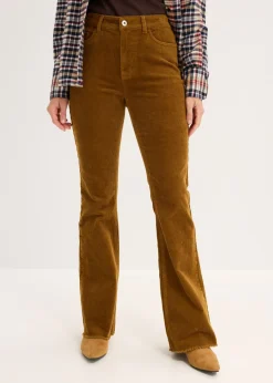 Mujer bonprix bonprix Pantalón acampanado de pana