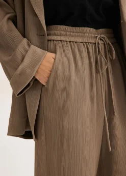 Mujer bonprix bonprix Pantalón ancho con cinturilla cómoda