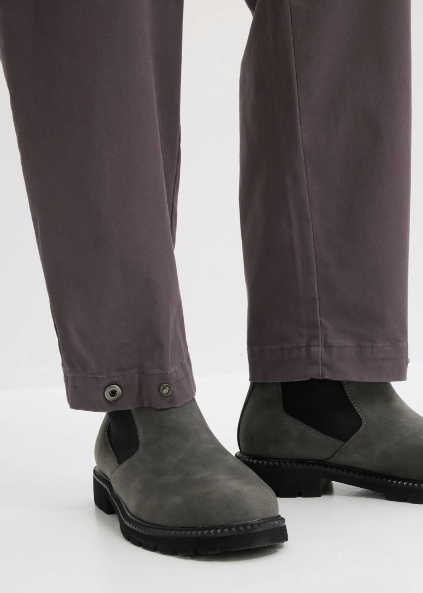 bonprix bonprix Pantalones>Pantalón barrel pizarra