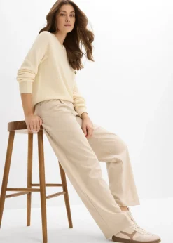 Mujer bonprix bonprix Pantalón barrel con cintura alta