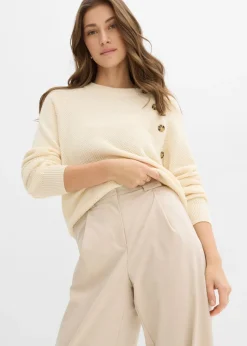 Mujer bonprix bonprix Pantalón barrel con cintura alta