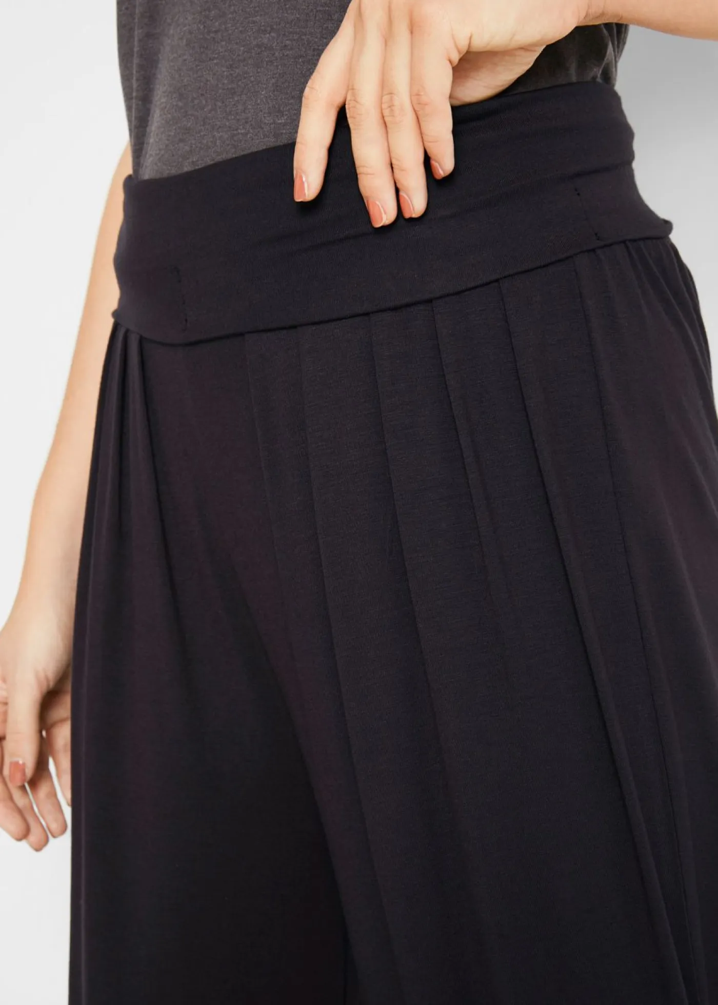 Mujer bonprix bonprix Pantalón bombacho de suave mezcla de viscosa